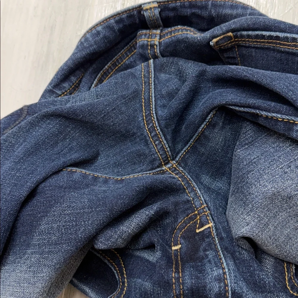 American Eagle Kick Boot Stretch Blue Jeans Sz 6 - Picture 10 of 11